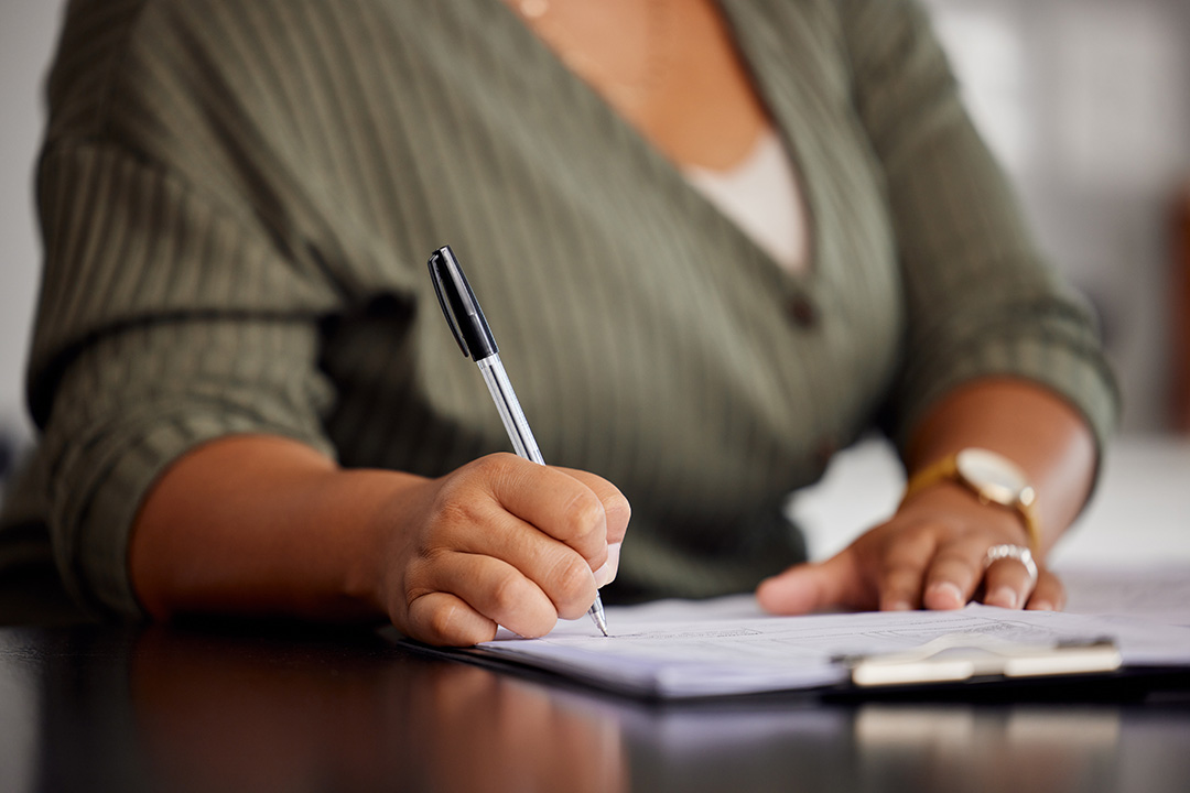 Counseling intake paperwork and forms