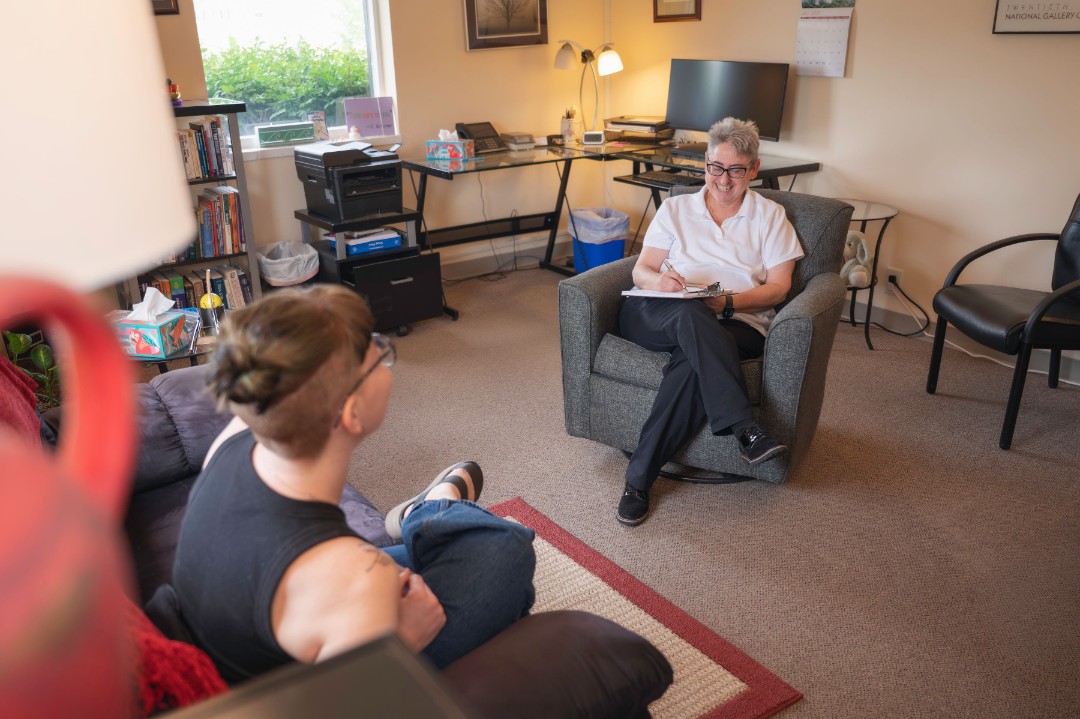 Individual anger management counseling session