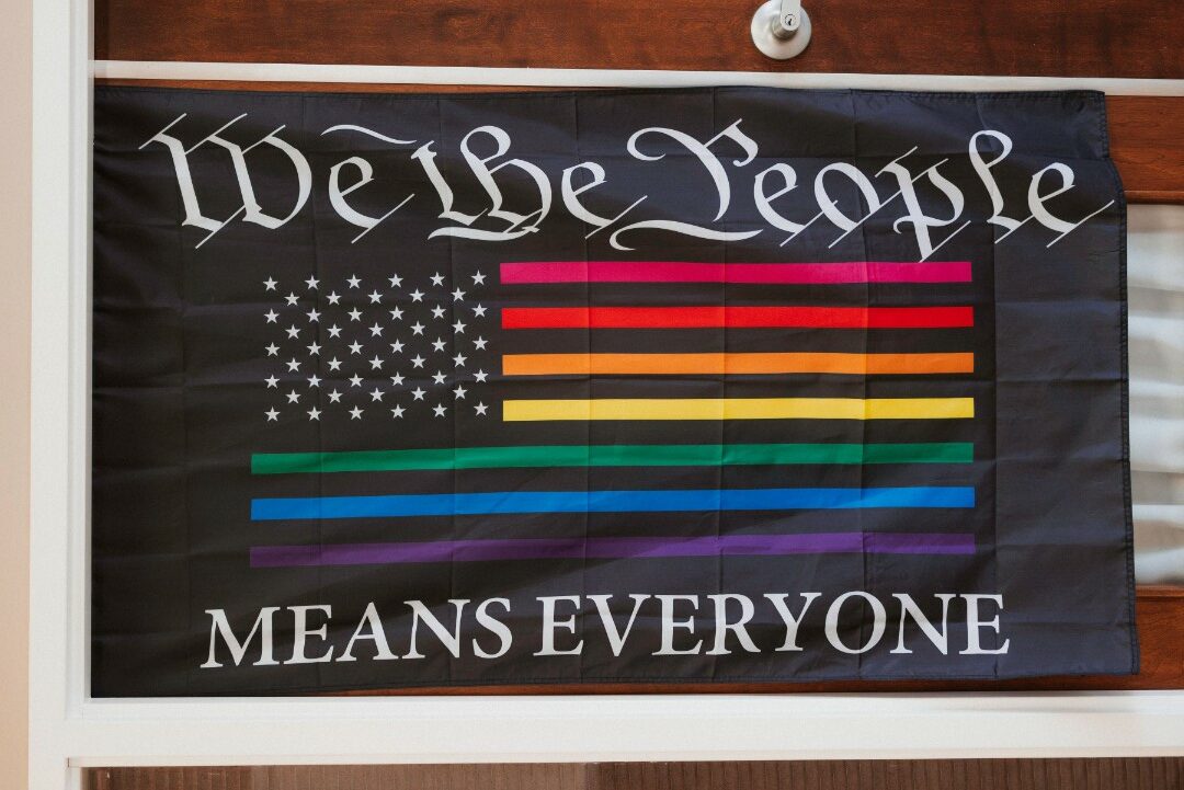 Lighthouse Counseling of Fredericksburg LGBTQ support flag